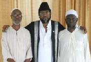 Photo from left: Bro. Mustafa (President of ICOJ), Shaikh Shafayat & Shaikh Tijany