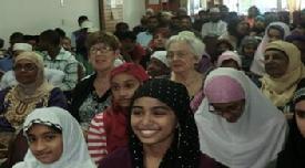 Audience at the Ebrahamic Eid Feast